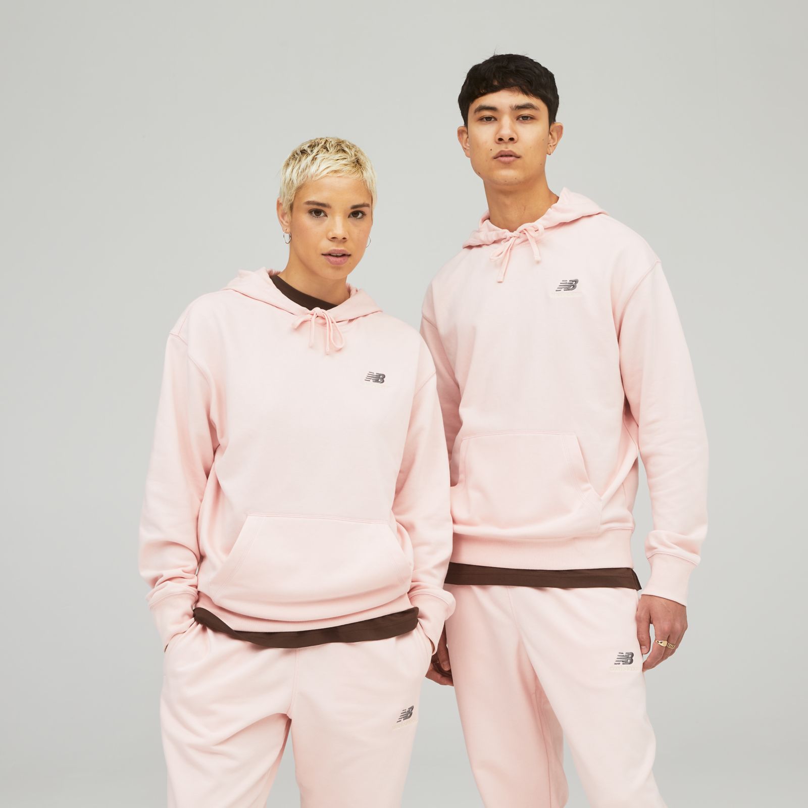 New balance cheap hoodie pink