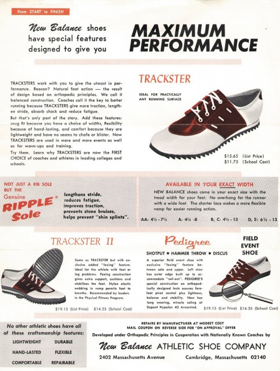 New balance hotsell trackster 1960