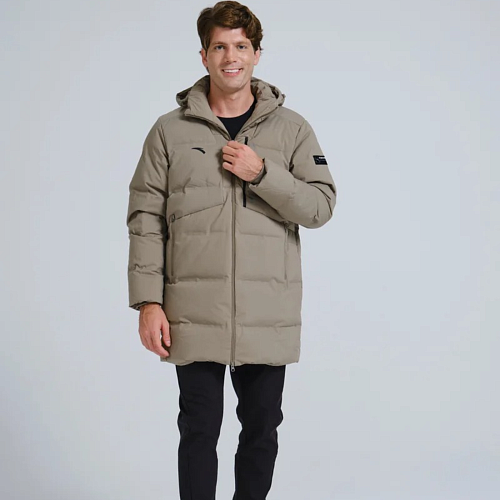 New balance sales long puffer jacket